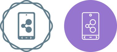 ikon vektör illüstrasyon tasarımı paylaşımı