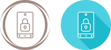 akıllı telefon simgeleri ayarlandı, vektör illüstrasyonu basit tasarım