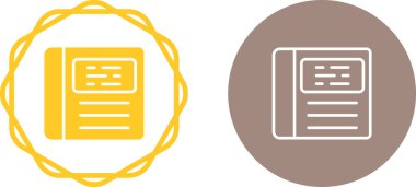 turuncu kitap web simgeleri vektör illüstrasyonunu ayarla 