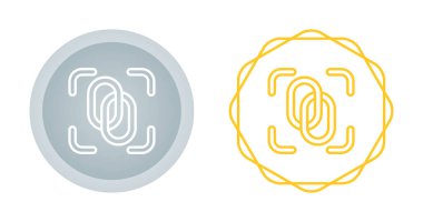 Tasarım Kısıtlı Simgeleri ayarlandı. Zincir, Bağlı Sembol, Vektör.