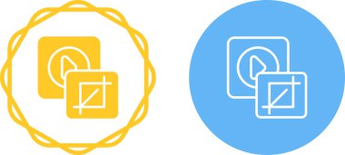 Kırpan simgesi vektör illüstrasyon tasarımı