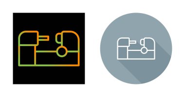 Torna web simgesi vektör illüstrasyonu