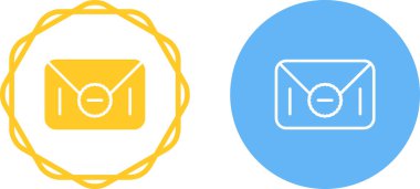 Zarf simgeleri, basit vektör tasarımı