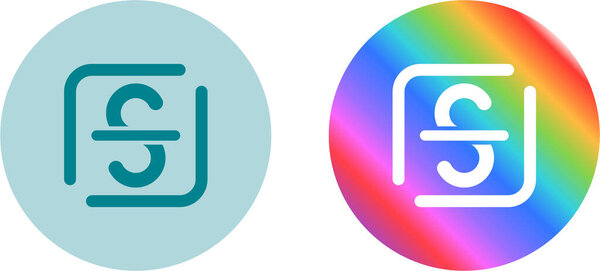 Векторная иллюстрация иконок Strikethrough