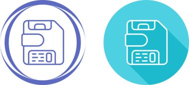 disk simgeleri seti, vektör illüstrasyonu basit tasarım