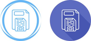 Kağıt belge simgesi. İzole edilmiş sembol. Beyaz arkaplanda vektör illüstrasyonu.