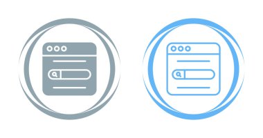 Arama motoru optimizasyon simgeleri ayarlandı, vektör illüstrasyonu