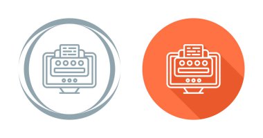 bilgisayar ayarlama vektör simgeleri