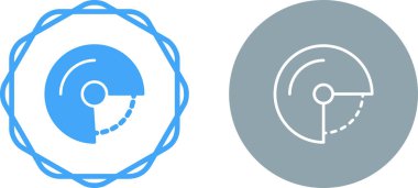 Renkli dairelerin içindeki soyut dairesel şekiller