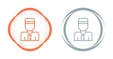 Web kullanımı için tasarlanmış bir avatarın şık bir tasviri.