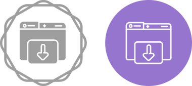 Okları indiren bilgisayar dizinleri simgeler, güvenlik konsepti, vektör illüstrasyonu   