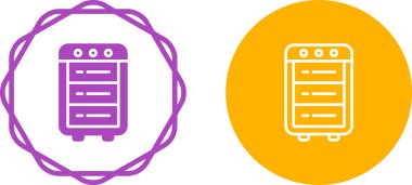 Alan adı transfer simgesi vektör illüstrasyon tasarımı