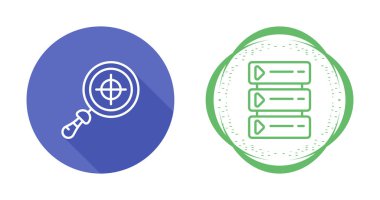 Beyaz arkaplanda konum simgeleri, vektör illüzyonu 