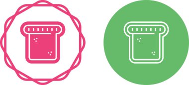 Beyaz arkaplanda izole edilmiş tost ekmek dilimleri