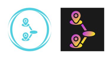 kullanıcı yolculuğu simgesi vektör çizimi tasarımı