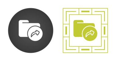 Gösterilen ok sembollü dizin simgeleri paylaşılıyor