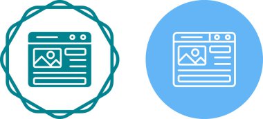 Web tasarım simgeleri seti, web geliştirme konsepti, vektör illüstrasyonu 