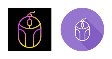 Beyaz arkaplanda izole edilmiş bilgisayar fare simgesi seti 