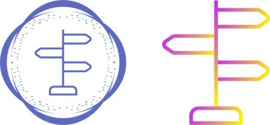 Pointers web simgeleri, vektör illüstrasyonu           