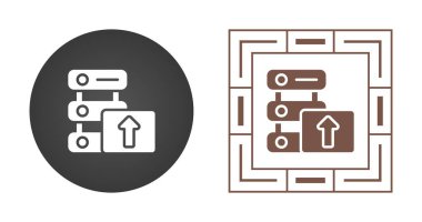 SSH Ev Sahipliği Web simgesi vektör çizimi