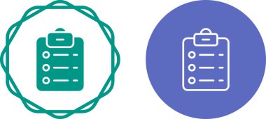 Pano simgeleri ayarlandı, vektör illüstrasyonu 