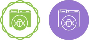 Beyaz arkaplanda hata simgeleri olan bilgisayar web sayfaları, vektör yanılsaması 