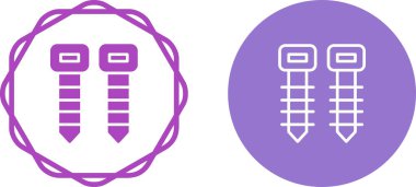 Kablo Bağlayıcı simgeleri ayarlandı, vektör illüstrasyonu basit tasarım