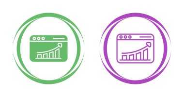 beyaz arkaplanda izole edilmiş çizgi pasta grafiği bilgi simgesi. 