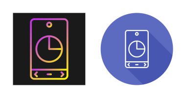 Cep telefonu ikonu vektör illüstrasyonu. Akıllı Telefon Basit İşaret Tasarımı