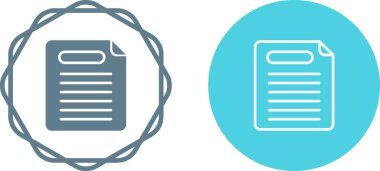 Katı gri belge ve beyaz özet sürümü içeren dosya yönetimi için bir simge seti.