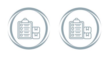 Satır dosya simgesi vektör resimlemesini ayarla 