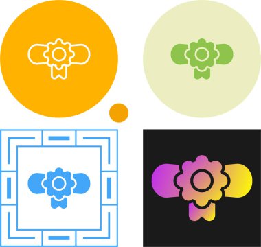 Diploma kaydırma ana hatları vektör simgeleri. Sembol, logo çizimi. Vektör grafikleri