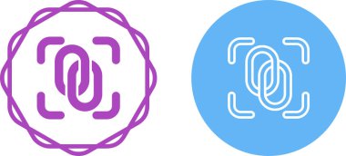 Tasarım Kısıtlı Simgeleri ayarlandı. Zincir, Bağlı Sembol, Vektör.