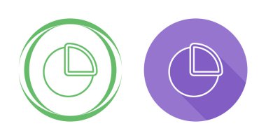 Pasta çizelgesi simgesi vektörü, katı logo illüstrasyonu, beyaz üzerine izole edilmiş piktogram