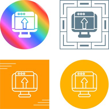 pc iyileştirme simgeleri ayarlandı, vektör illüstrasyonu