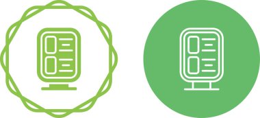 Dijital İmza simgeleri vektör illüstrasyonunu ayarla 