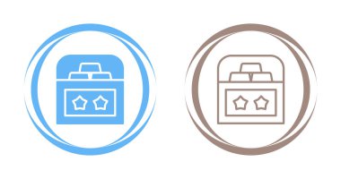 Ödül simgelerinin vektör illüstrasyonu