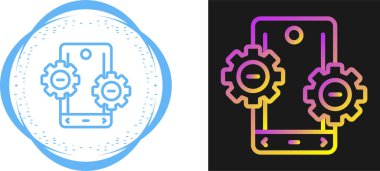 Dişli tekerleği simgesi, çark işareti, web düğmesini özelleştir, beyaz arkaplanda izole.