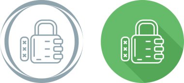 Kilit simgeleri ayarlandı. güvenlik kavramı illüstrasyonu