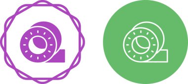 Web simgeleri vektör illüstrasyonunu kaydeder