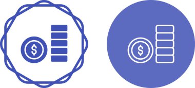 Beyaz arkaplandaki dolar simgeleri ekonomik bağlamlarda mali önemlerini ve yaygın olarak tanınmalarını vurguluyor