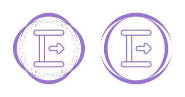 Slayt Kuralı ikon vektör illüstrasyonuName