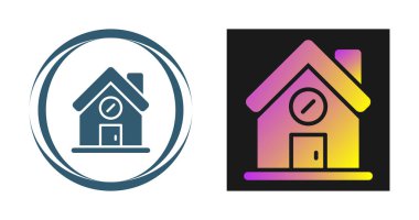 ev simgeleri vektör illüstrasyonunu ayarla.