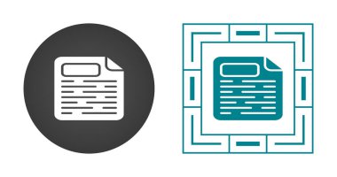 Çevrimiçi ortamlar için tasarlanmış neşeli dosya simgesi.