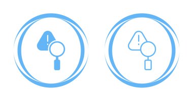 İzinsiz giriş algılama sistemi simgeleri ayarlandı, vektör illüstrasyonu