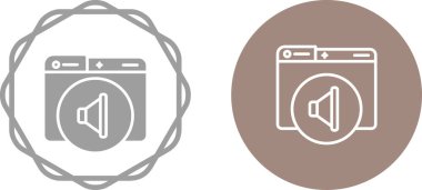 taşınabilir ses müzik aygıtı vektör çizimi