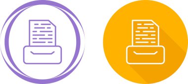 Ağ ile ilgili çeşitli kullanımlar için uygun soyut bir tasarım içeren, bir belgenin canlı bir vektör simgesi.