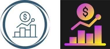 Beyaz arkaplanda siyah beyaz çizgi grafik simgesi izole edildi. Metin diyagramı simgesi. dosya simgesi işareti. business, analysis, chart, marketing.