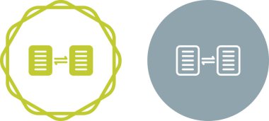 documents icons set, vector illustration simple design