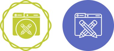 Araç simgelerini düzenle, vektör illüstrasyonu basit tasarım